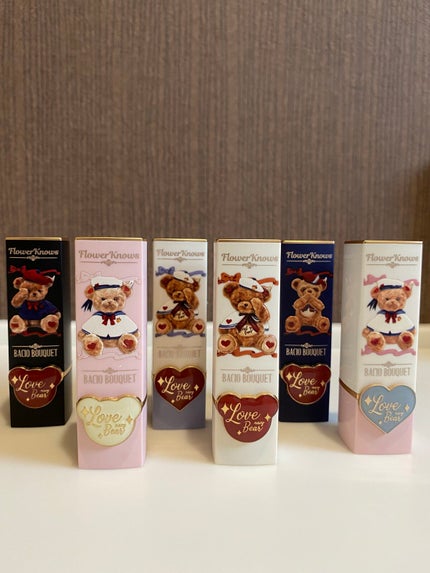 Love Bear リップスティック ツヤタイプ/FlowerKnows/口紅を使ったクチコミ(1枚目)