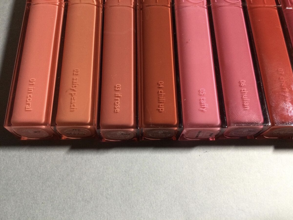 デュイフルウォーターティント/rom&nd/リップティントを使ったクチコミ（2枚目）