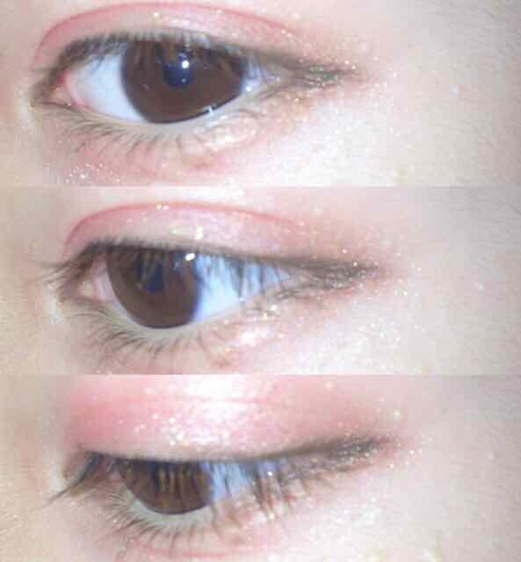 シャイニーシャドウ N/excel/単色アイシャドウを使ったクチコミ（1枚目）