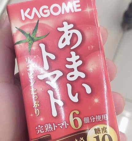 おもち on LIPS 「今日のおやつ✨たまにトマトジュースが飲みたくなります🍅飲みごた..」(1枚目)