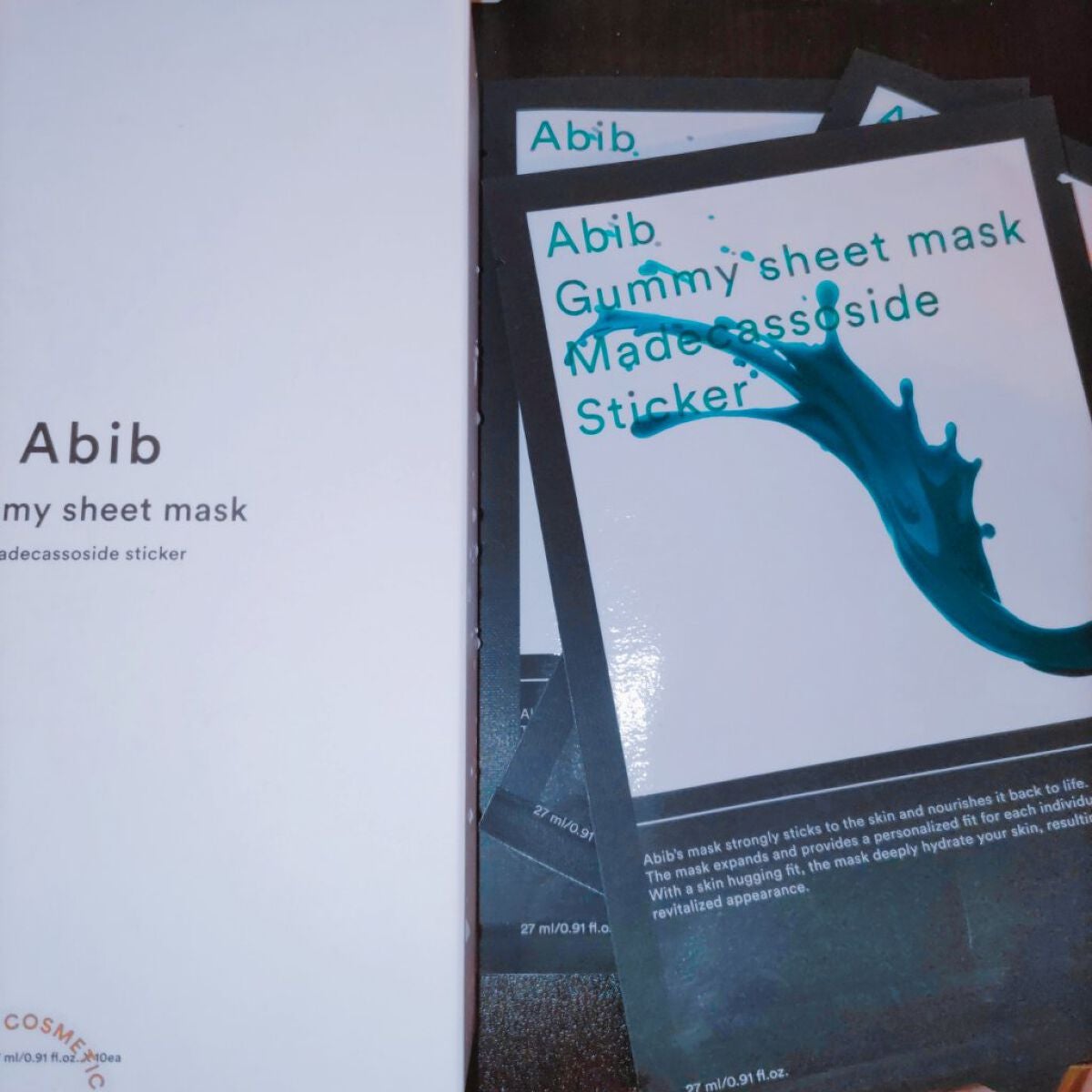 ガムシートマスクパック マデカソサイドステッカー/Abib /シートマスク・パックを使ったクチコミ(1枚目)