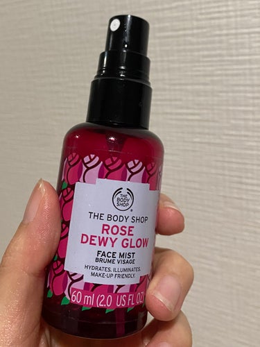 THE BODY SHOP デューイーグロウ フェイスミスト ローズのクチコミ「THE BODY SHOP
デューイーグロウ フェイスミスト ローズ 60ml

もう少しで使.....」（2枚目）