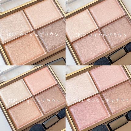 スキニーリッチシャドウ/excel/アイシャドウパレットを使ったクチコミ(2枚目)