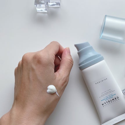 ヒアルーシカ ウォーターフィット サンセラム/SKIN1004/日焼け止めローションを使ったクチコミ(3枚目)