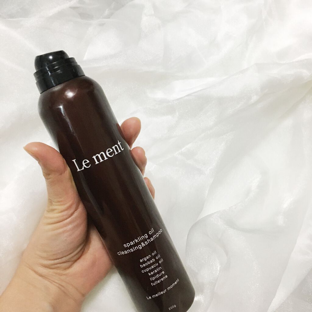 ルメント スパークリングオイル クレンジング&シャンプー/Le ment/市販シャンプーを使ったクチコミ(3枚目)