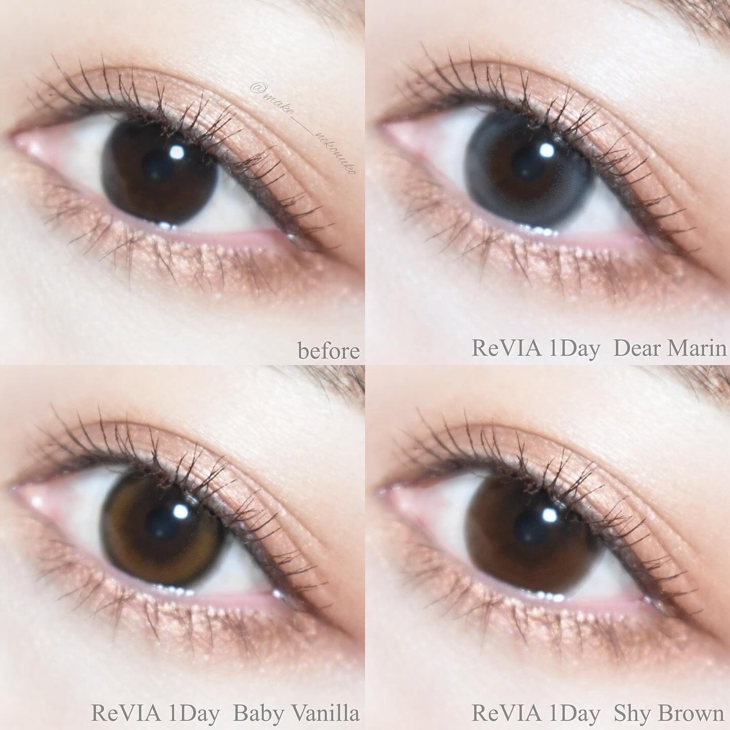 ReVIA 1day/ReVIA/ワンデー(1DAY)カラコンを使ったクチコミ(9枚目)