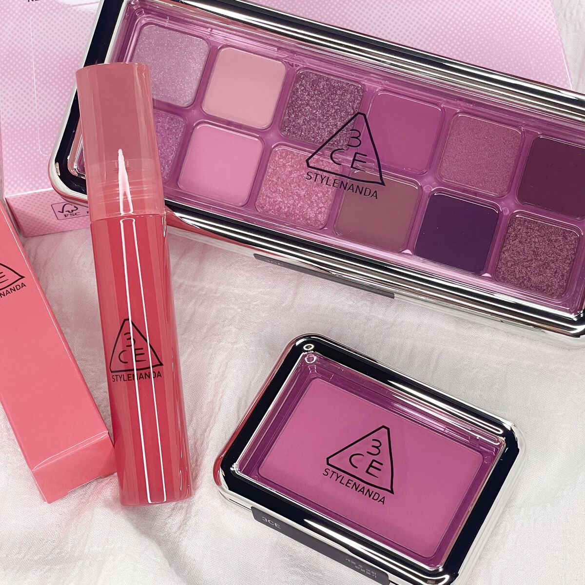 3CE ニューテイク アイシャドウパレット/3CE/アイシャドウパレットを使ったクチコミ（1枚目）