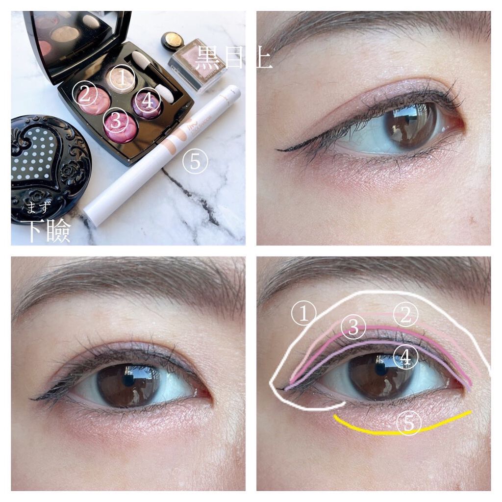 レ キャトル オンブル/CHANEL/アイシャドウパレットを使ったクチコミ（3枚目）