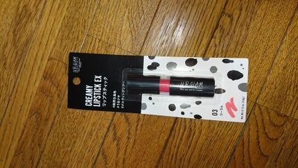 UR GLAM CREAMY LIPSTICK EX/U R GLAM/口紅を使ったクチコミ(1枚目)