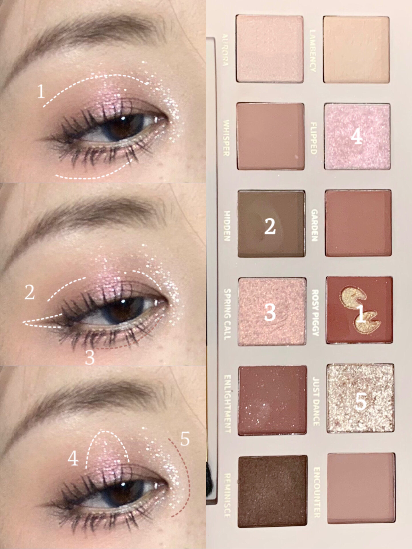 エクスプローラ12色 動物アイシャドウパレット/PERFECT DIARY/アイシャドウパレットを使ったクチコミ（2枚目）