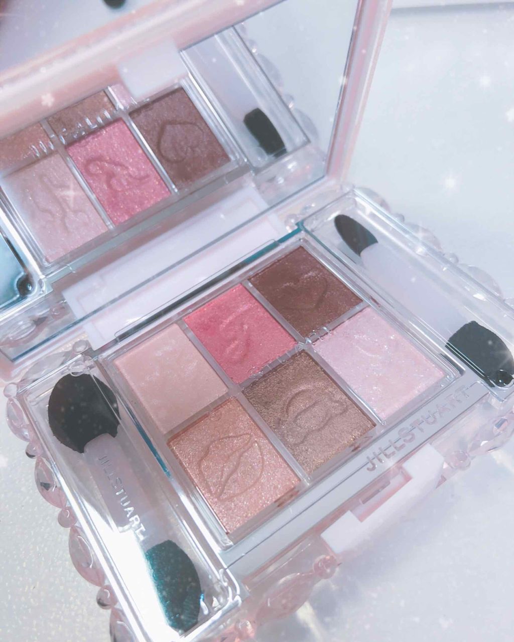 ホワイトラブストーリー コレクション (クリスマスコフレ 2018)/JILL STUART/メイクアップキットを使ったクチコミ（3枚目）