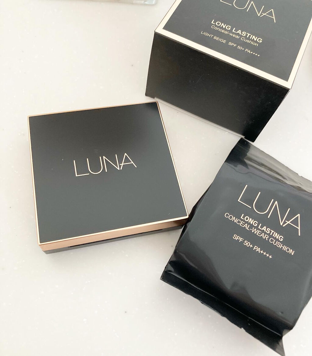 ロングラスティングコンシールウェアクッション/LUNA/クッションファンデーションを使ったクチコミ（2枚目）