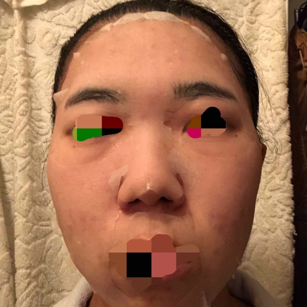 酒かすマスク/我的美麗日記/シートマスク・パックを使ったクチコミ(3枚目)