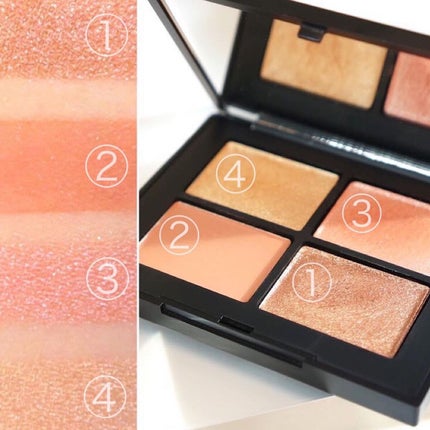 クワッドアイシャドー/NARS/アイシャドウパレットを使ったクチコミ(2枚目)