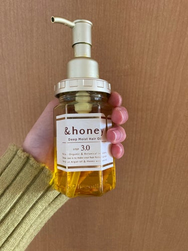 ディープモイスト ヘアオイル3.0/&honey/ヘアオイルを使ったクチコミ（1枚目）