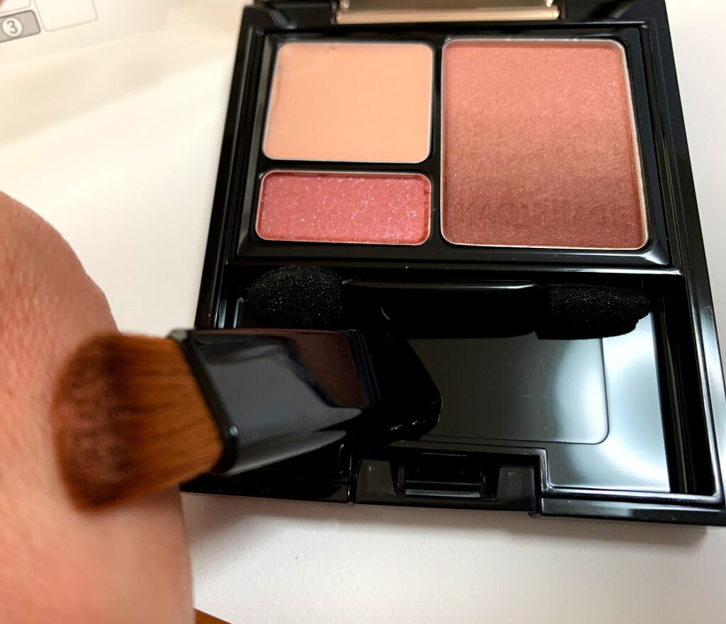 ドラマティックスタイリングアイズS/マキアージュ/アイシャドウパレットを使ったクチコミ(3枚目)