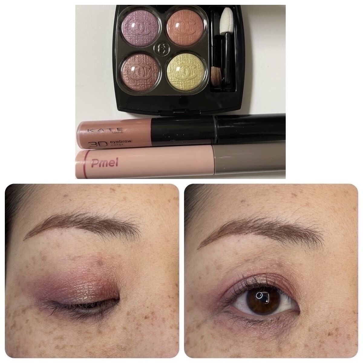 レ キャトル オンブル/CHANEL/アイシャドウパレットを使ったクチコミ（1枚目）