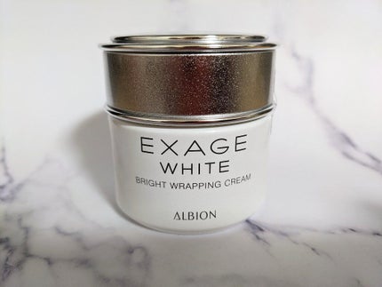 エクサージュホワイト ブライトラッピング クリーム/ALBION/フェイスクリームを使ったクチコミ(1枚目)