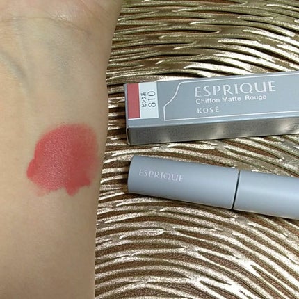 シフォンマット ルージュ/ESPRIQUE/口紅を使ったクチコミ(2枚目)