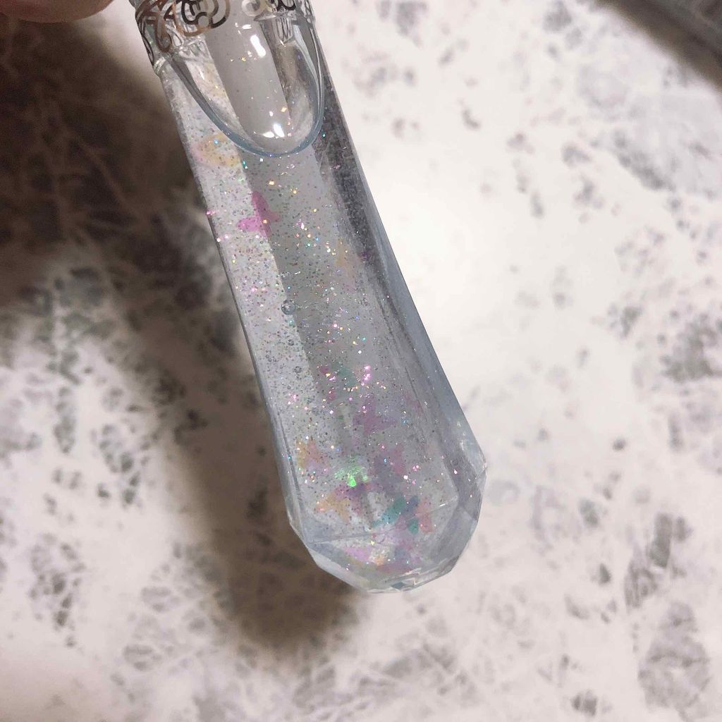 サムシングピュアブルー シマリング リップエッセンス/JILL STUART/リップケアを使ったクチコミ（3枚目）