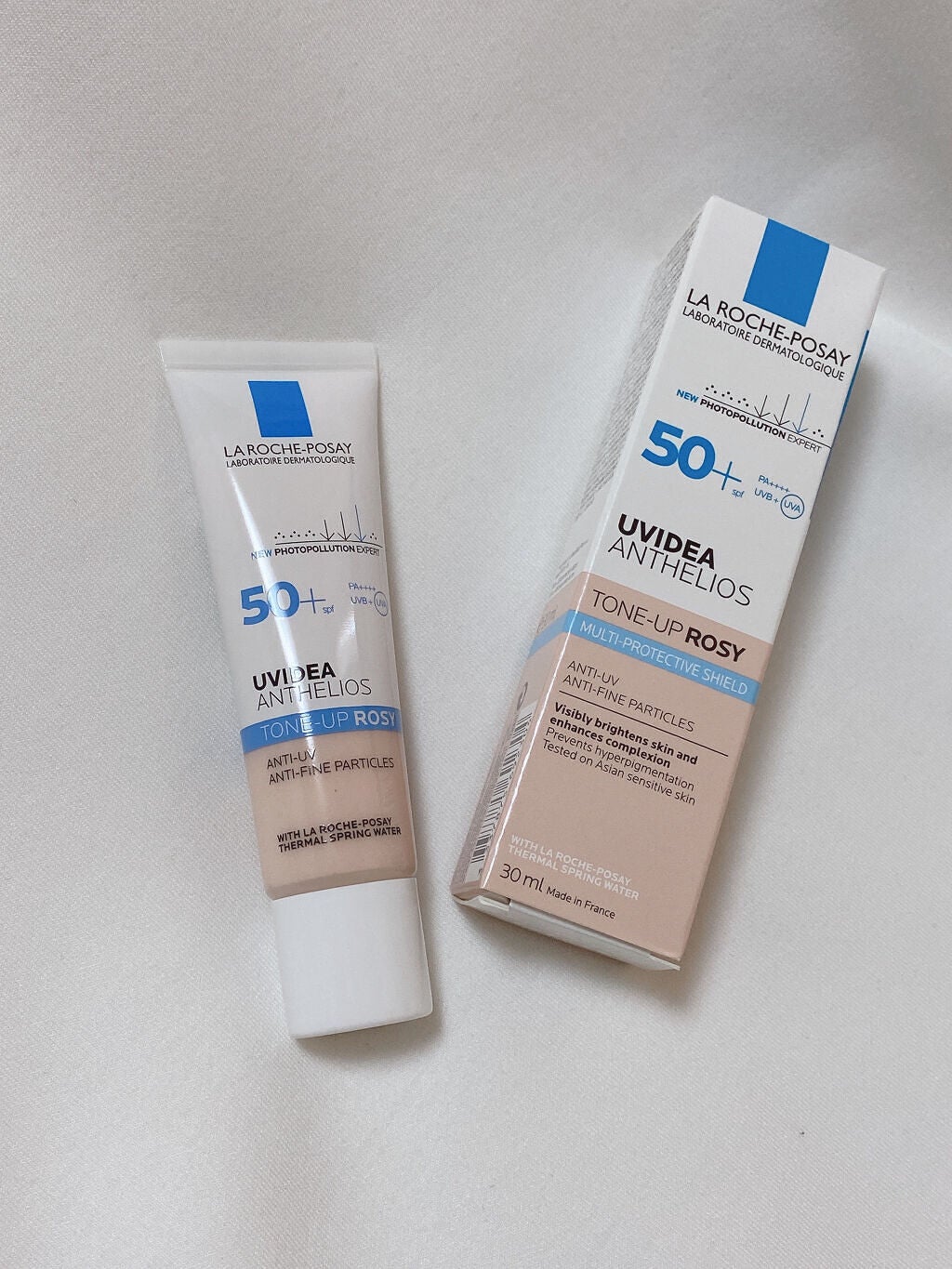 UVイデア XL プロテクショントーンアップ ローズ/ラ ロッシュ ポゼ/日焼け止めクリームを使ったクチコミ(2枚目)