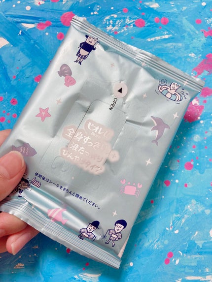 全身すっきりシート/ビオレu/ボディシートを使ったクチコミ(6枚目)