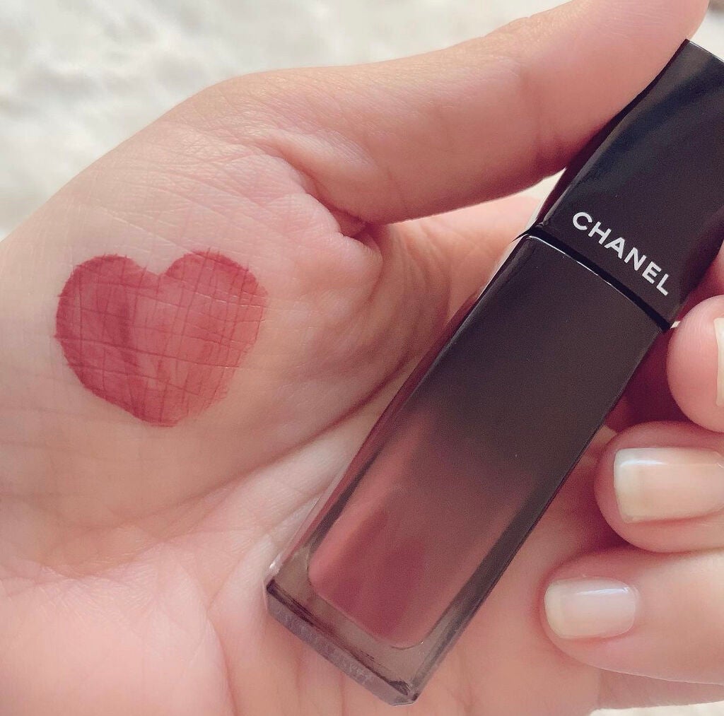 ルージュ アリュール ラック/CHANEL/口紅を使ったクチコミ(3枚目)