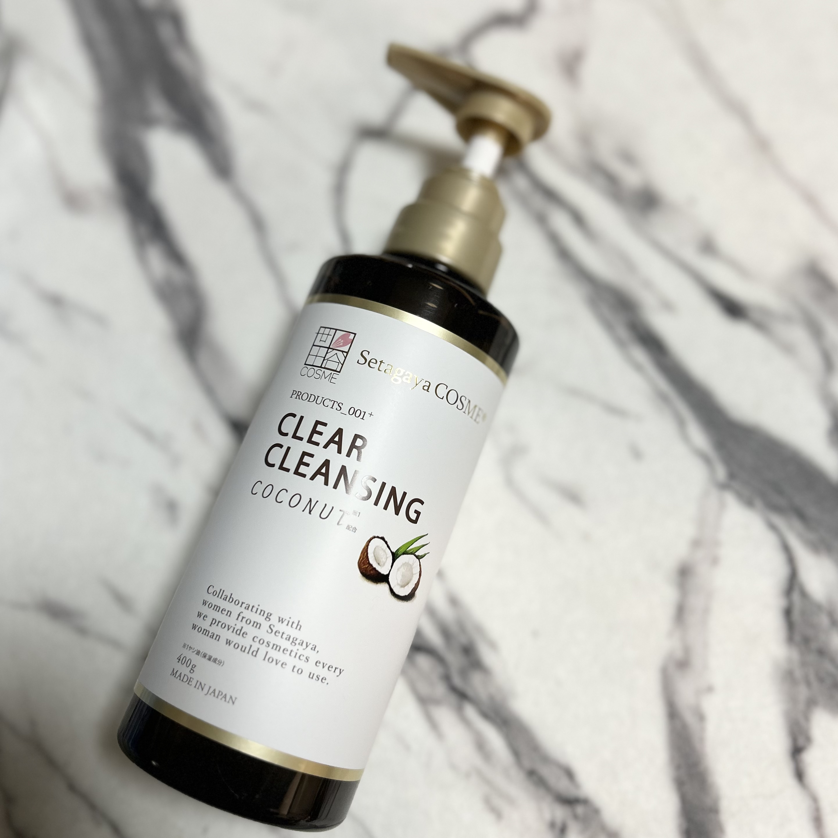 クリアクレンジング ココナッツ/世田谷コスメ/クレンジングジェルを使ったクチコミ（1枚目）