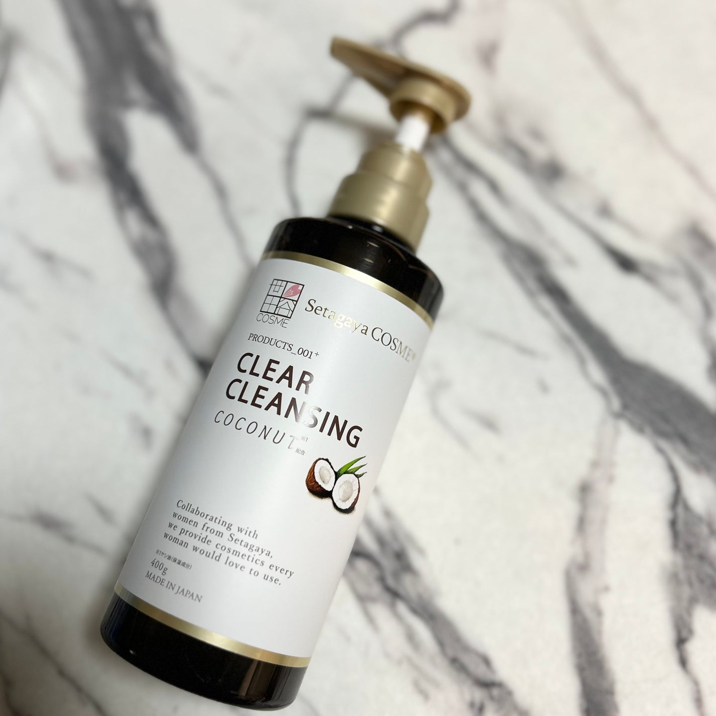 クリアクレンジング ココナッツ/世田谷コスメ/クレンジングジェルを使ったクチコミ(1枚目)