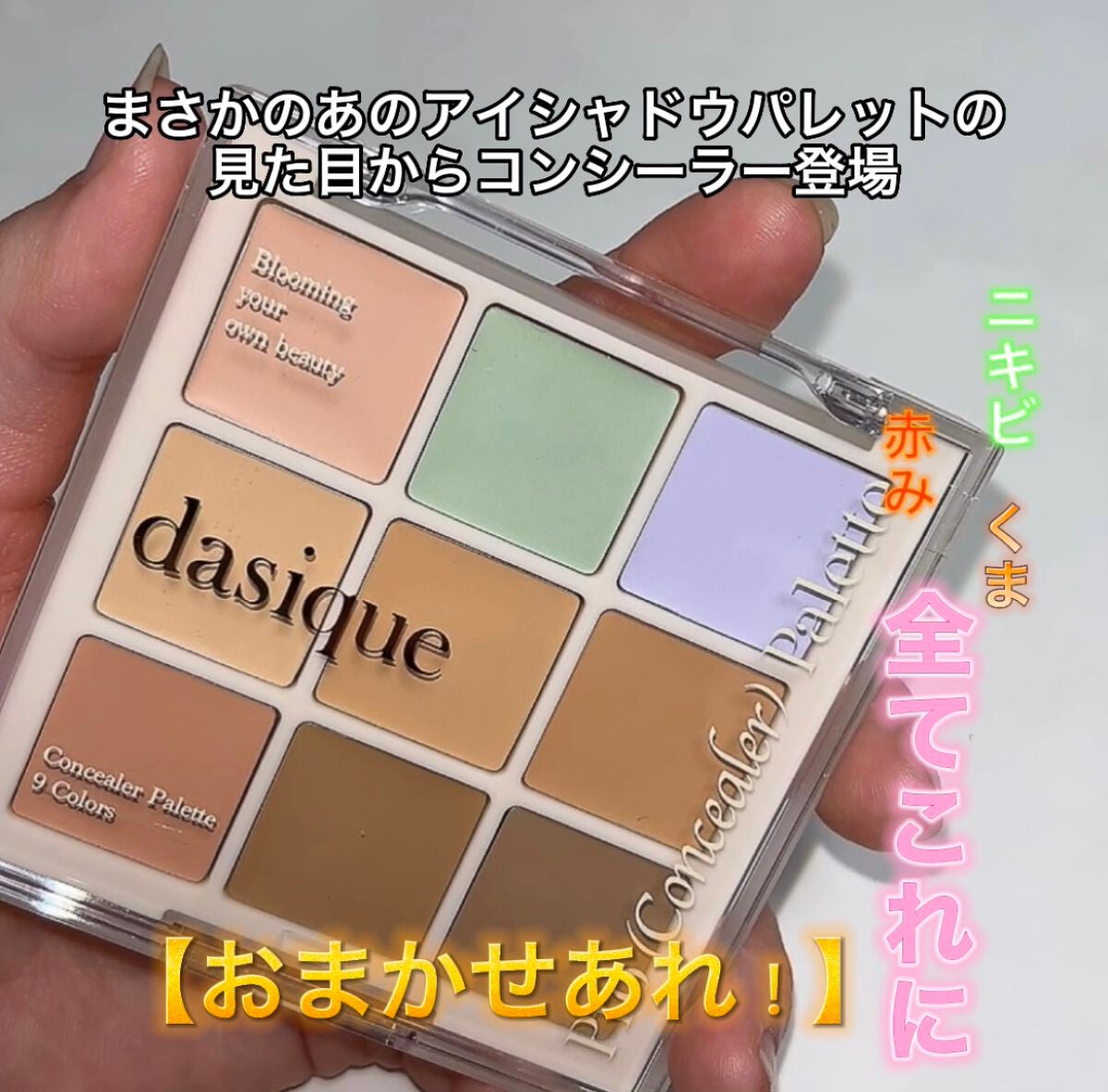 プロコンシーラーパレット/dasique/パレットコンシーラーを使ったクチコミ(2枚目)