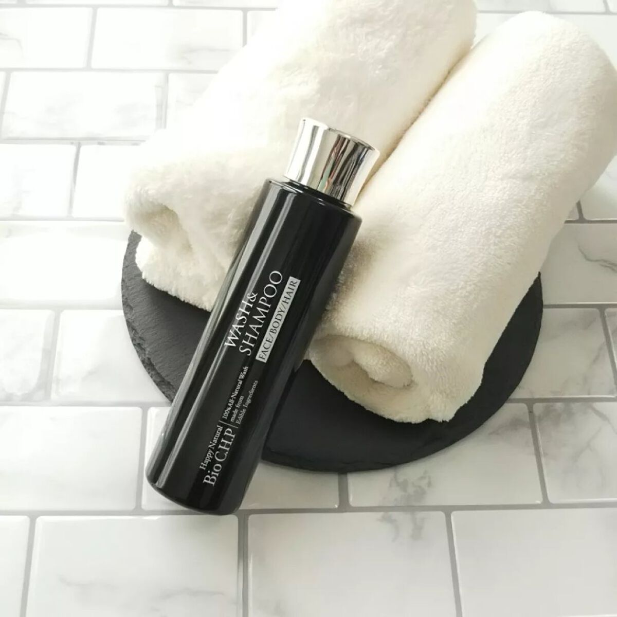 Bio C.H.P ウォッシュ&シャンプー/ハッピーナチュラル/洗顔石鹸を使ったクチコミ(1枚目)