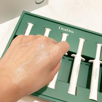 ミューシンコラーゲンボリューミングクリームアンプル/ClearDea./美容液を使ったクチコミ(7枚目)