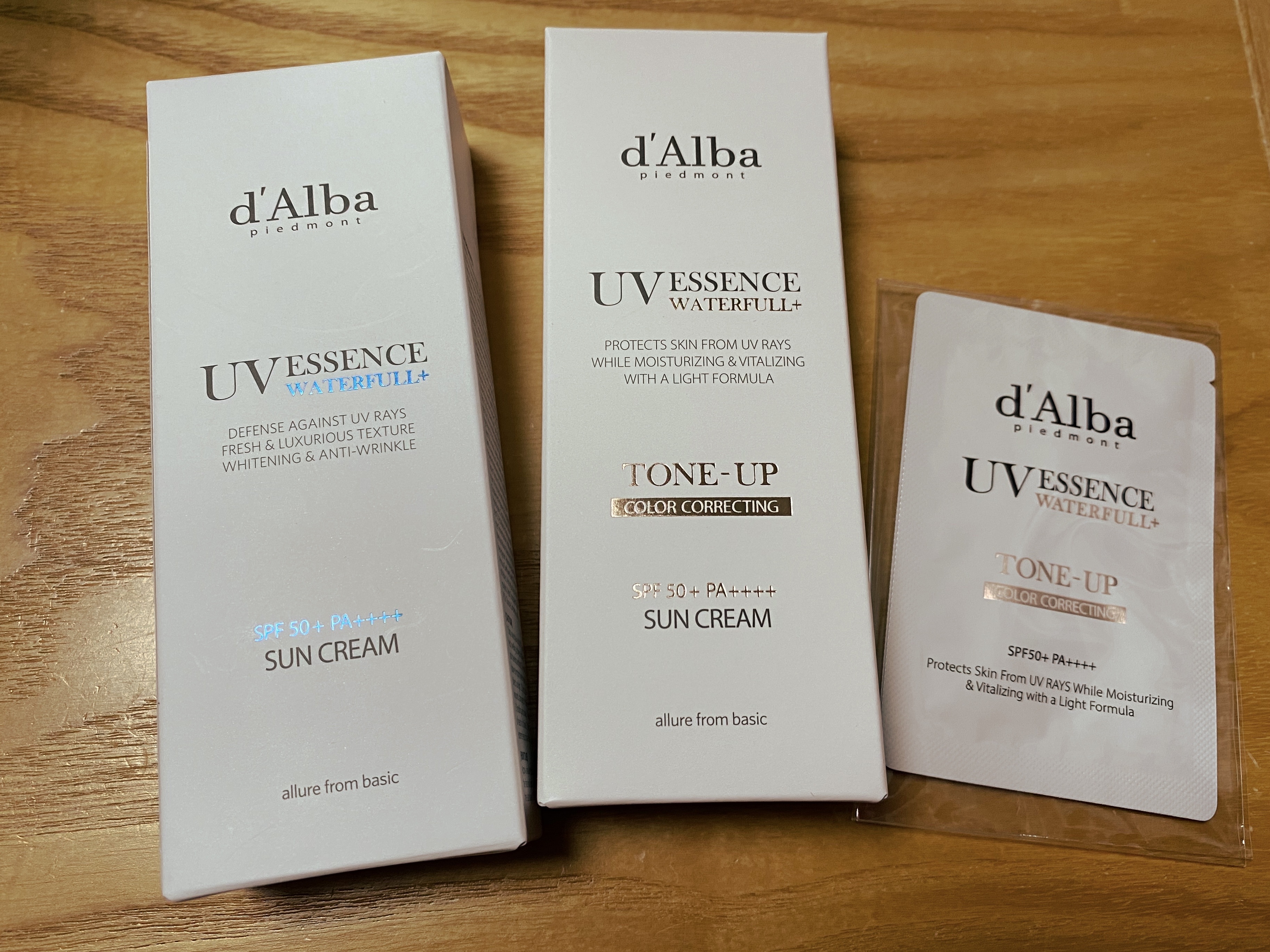 ダルバ ウォータフル エッセンス サンクリーム/ダルバ/日焼け止めクリームを使ったクチコミ（1枚目）