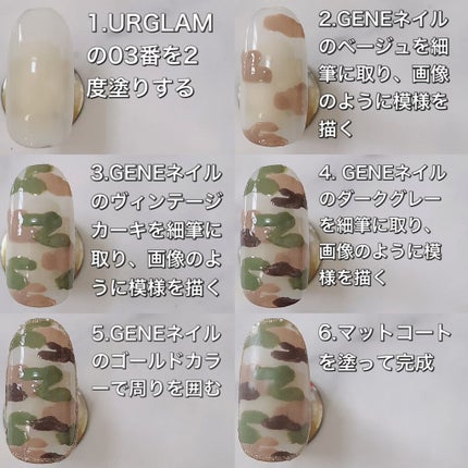 ミニネイルアートブラシ/DAISO/ネイル用品を使ったクチコミ(4枚目)