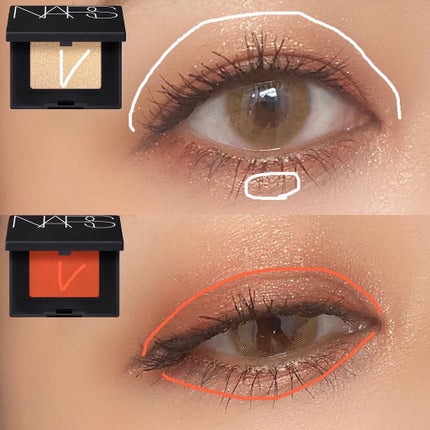 シングルアイシャドー/NARS/単色アイシャドウを使ったクチコミ(3枚目)