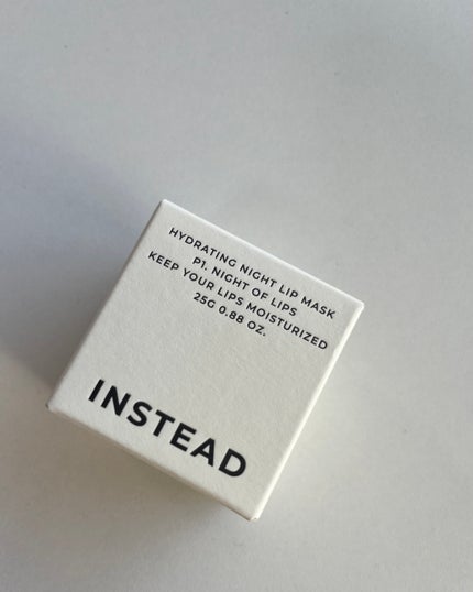 ハイドレーティング ナイト リップ マスク/INSTEAD/リップバームを使ったクチコミ(5枚目)