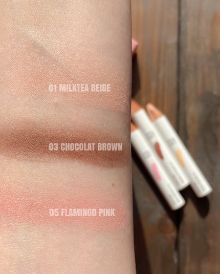 ジョイココ エアリーアイシャドウ/Joy.coco(ジョイココ)/単色アイシャドウを使ったクチコミ(4枚目)