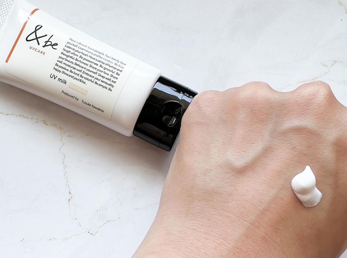 &be UVミルク/＆be/日焼け止めミルクを使ったクチコミ（2枚目）