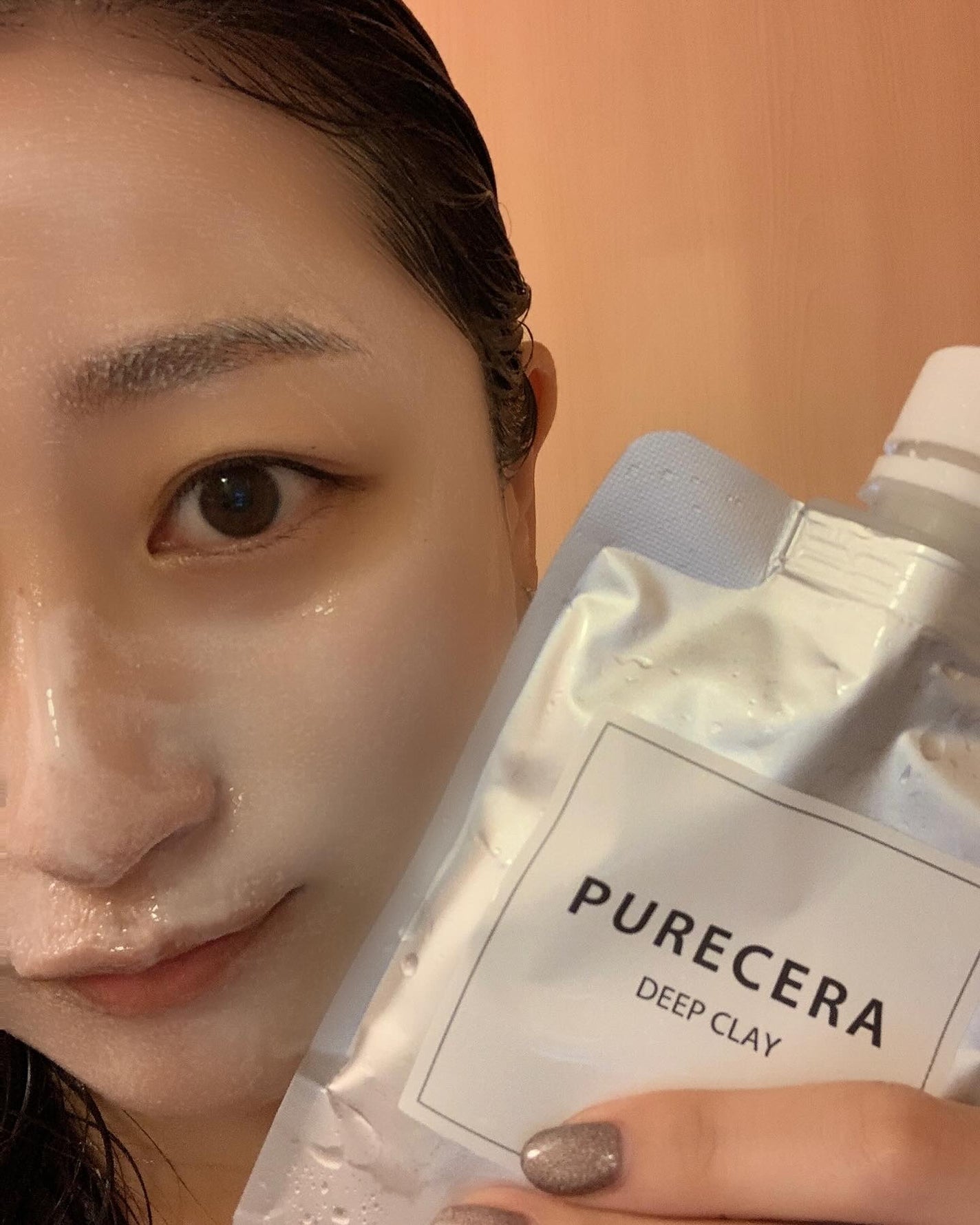 はなゆい☆ on LIPS 「🩶たった15秒!?毛穴の黒ずみがスッキリ✨泡立て不要で簡単洗顔..」(4枚目)