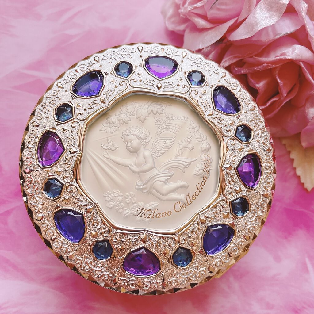 フェースアップパウダー ２０２２/ミラノコレクション/プレストパウダーを使ったクチコミ（2枚目）