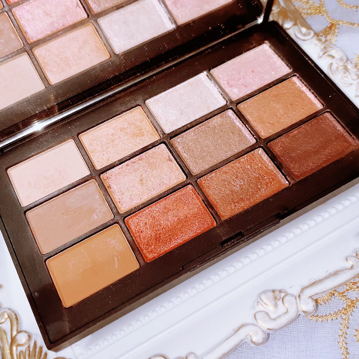 イグナイテッド アイシャドウパレット/NARS/アイシャドウパレットを使ったクチコミ(2枚目)