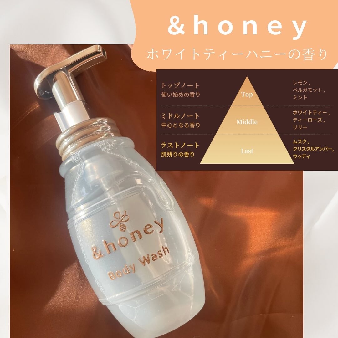 ã¡ããŠãšã¢ãªãŒ 泡ããã£ãŠã©ãã·ã¥/&honey/ããã£ãœãŒãã䜿ã£ãã¯ãã³ãïŒ1æç®ïŒ