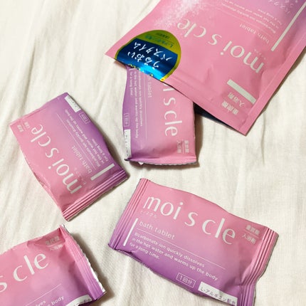 重炭酸入浴剤 moi s cle /アイリスオーヤマ/炭酸系入浴剤を使ったクチコミ(2枚目)