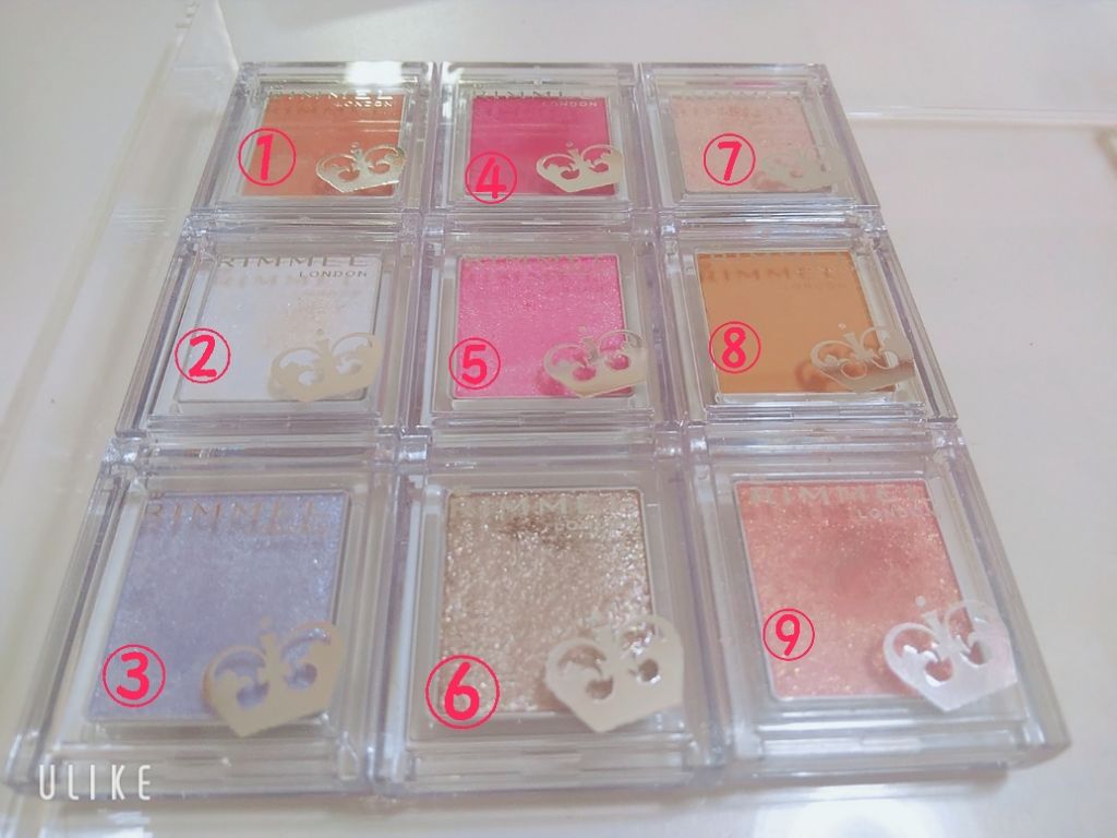 プリズム パウダーアイカラー/リンメル ロンドン/単色アイシャドウを使ったクチコミ(1枚目)