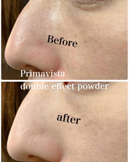 ダブルエフェクト パウダー/プリマヴィスタ/パウダーファンデーションを使ったクチコミ(4枚目)