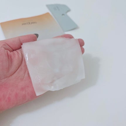 ディープモイスチャー マスク (ケアクリーム付き)/cerXcer/シートマスク・パックを使ったクチコミ(4枚目)