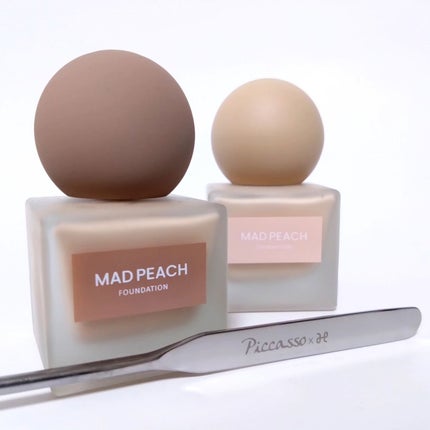 マッドピーチ スタイルフィットファンデーション/MAD PEACH/リキッドファンデーションを使ったクチコミ(1枚目)
