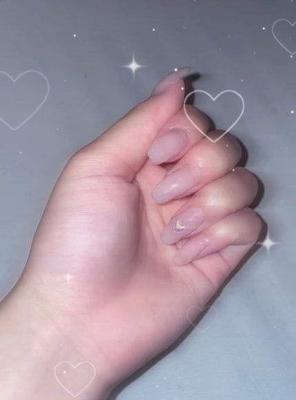 ジェルネイル(ライト対応)/セリア/ジェルネイルを使ったクチコミ(3枚目)