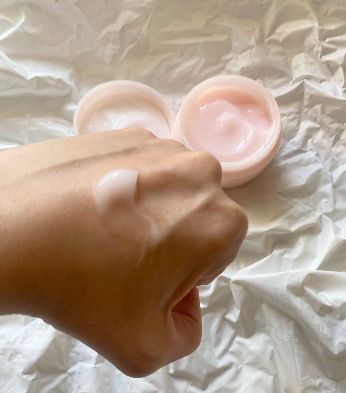 潤いジェルクリーム/ももぷり/オールインワン化粧品を使ったクチコミ(2枚目)