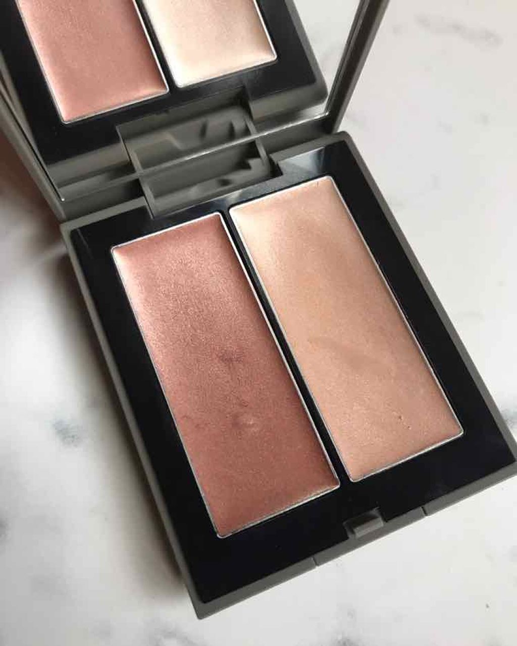 THREE シマリング グロー デュオ/THREE/クリームハイライトを使ったクチコミ（1枚目）